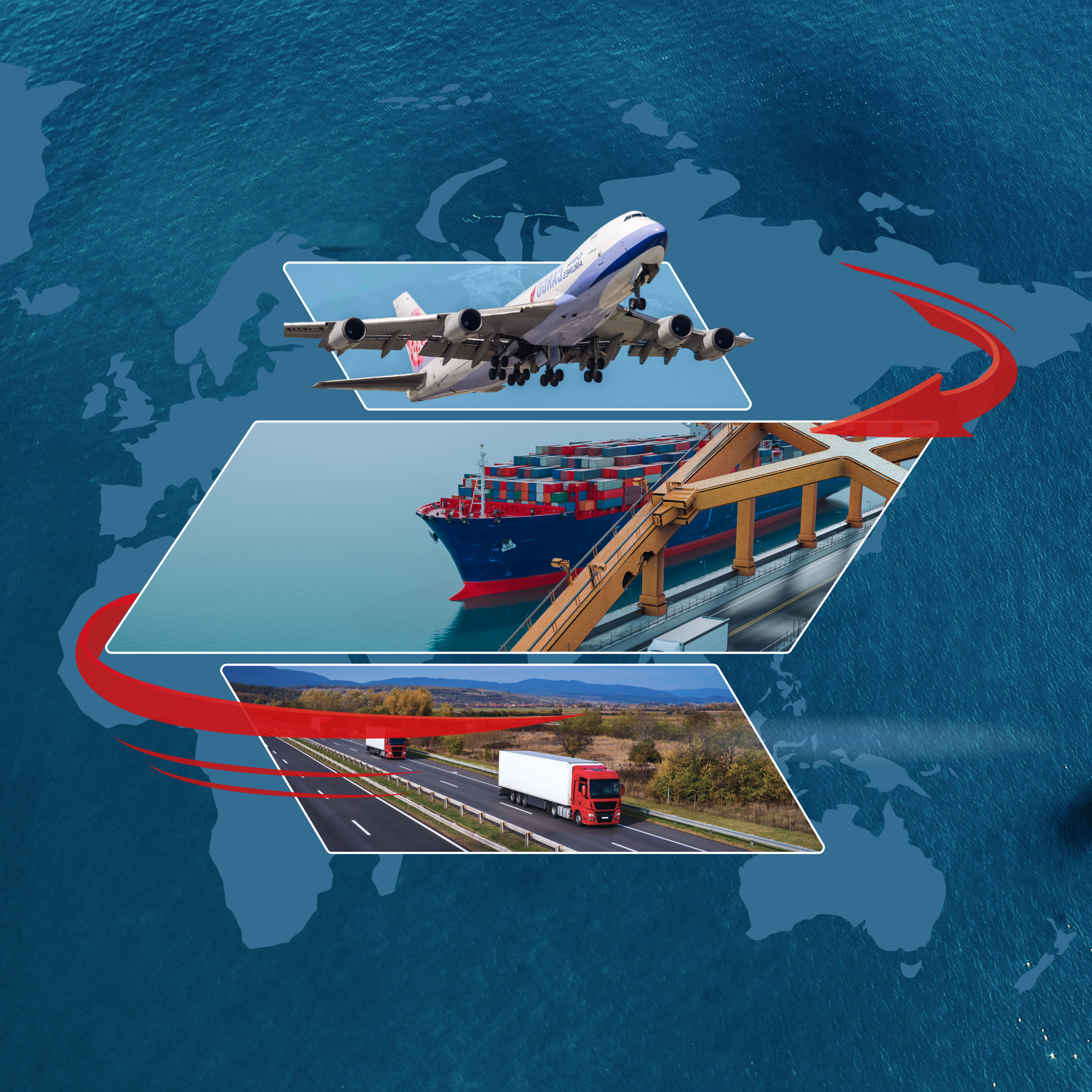 Китай-Европа, Россия